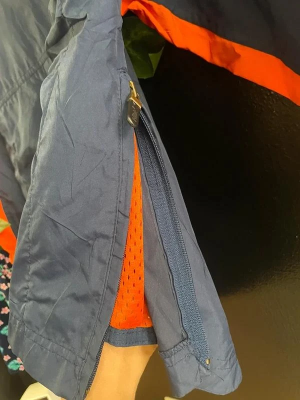 Puma Denver Broncos Windbreaker Vintage 2000s Navy Blue Orange Streetwear NFL Pu – photo 5